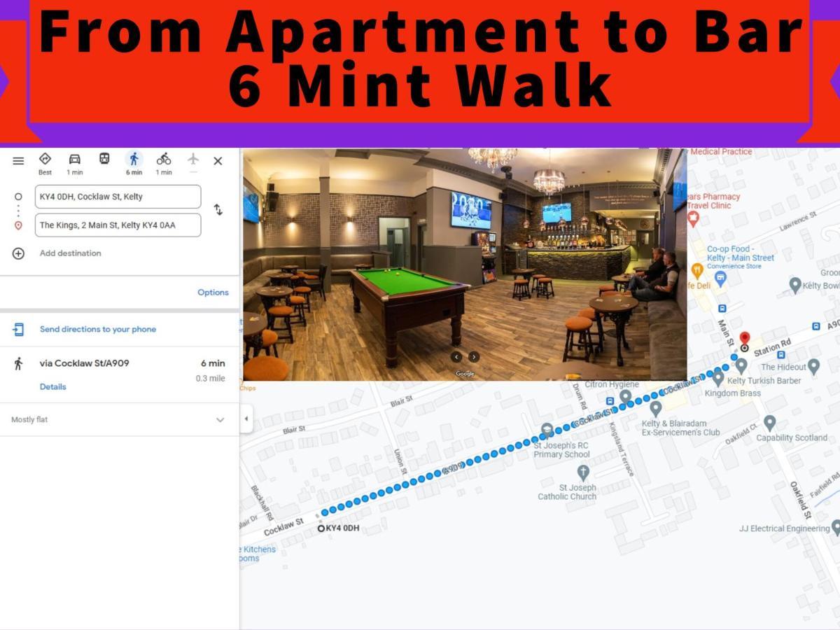 2 Bedrooms Entire Apartment Self Check In Kelty Екстериор снимка